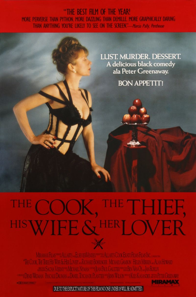 The Cook, The Thief, His Wife And Her Lover (1989)