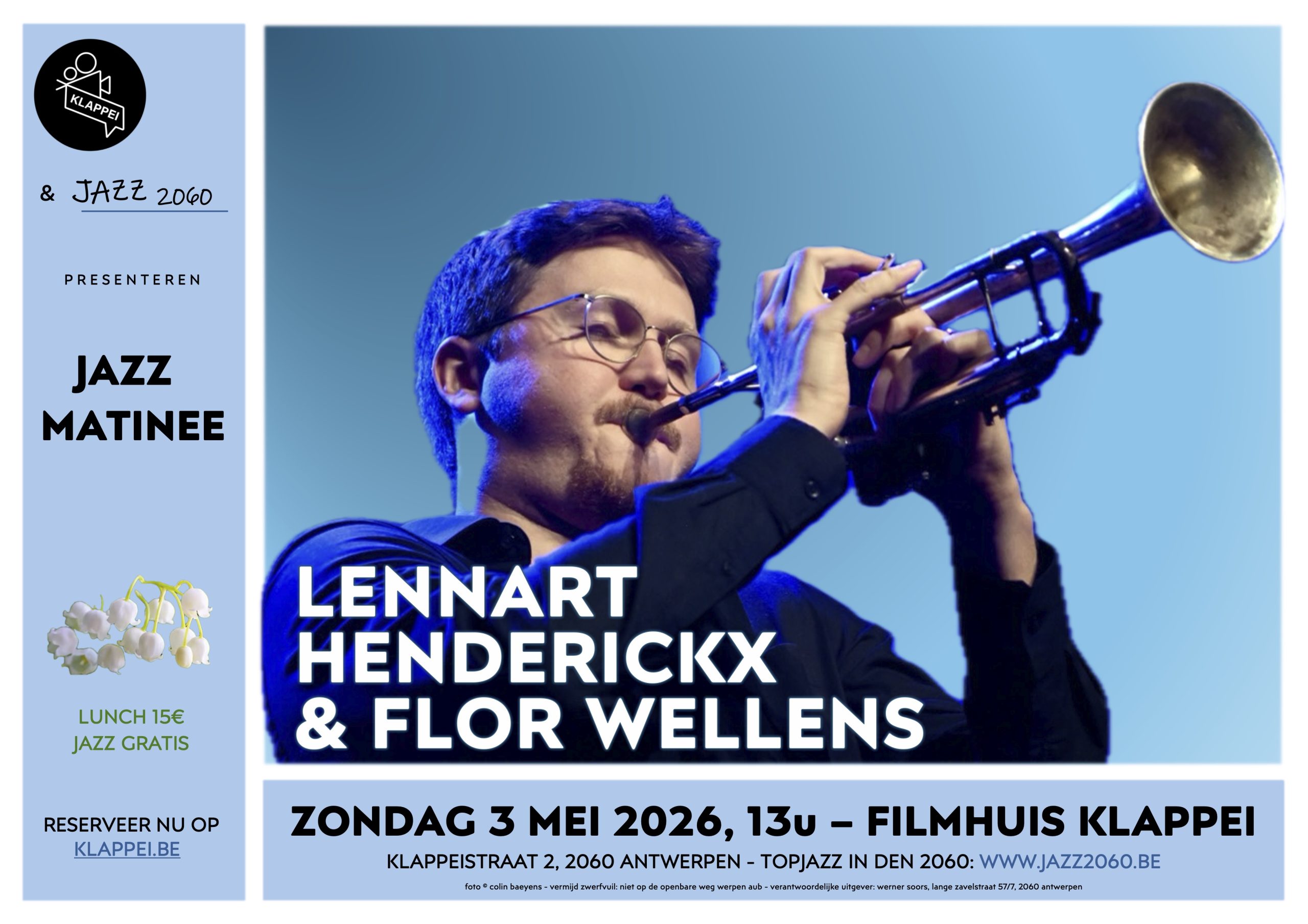 Jazz Matinee met Lennart Henderickx en Flor Wellens