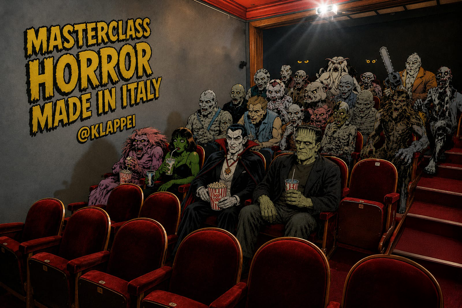 Masterclass: Horror made in Italy door Emiliano Manzillo